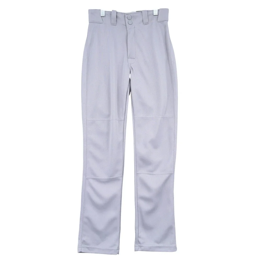 Easton Pro+ Baseball Pants Youth Medium YM 100% Polyester Grey